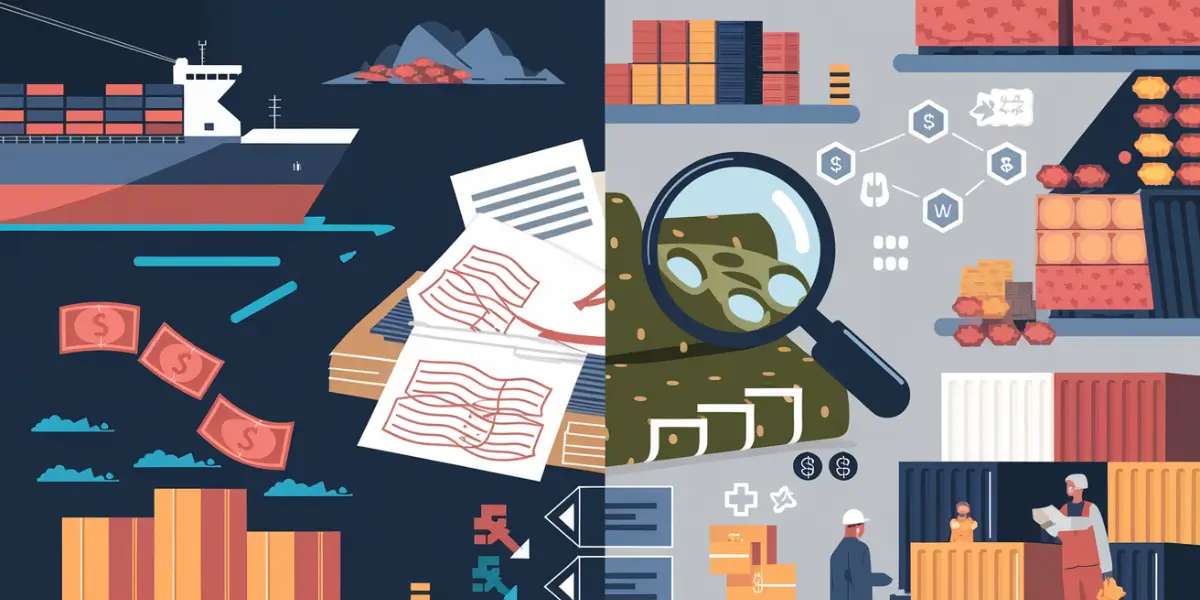 Textile exporter managing international shipping and quality control in a global supply chain environment