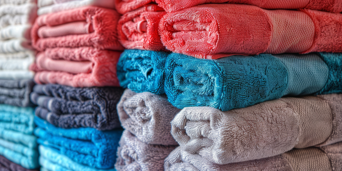 stack of towels