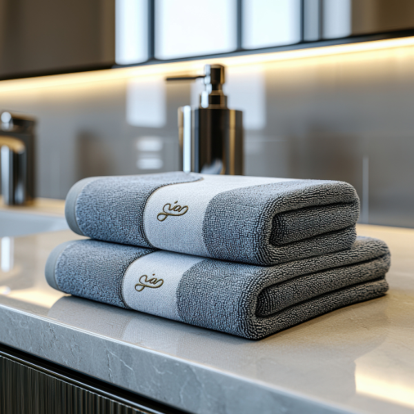 Embroidered Towels-001 Embroidered Towels-001